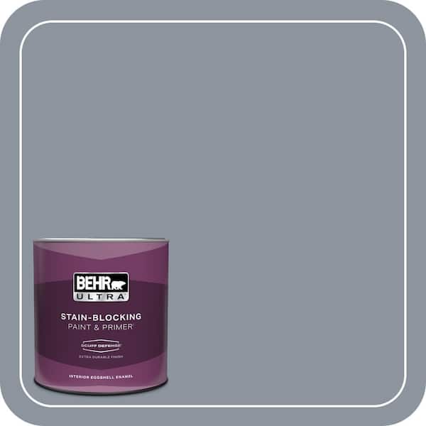 BEHR ULTRA 1 qt. #PPF-28 Blue Dusk Extra Durable Eggshell Enamel Interior Paint & Primer