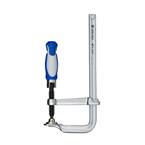 12 in. All Steel Bar Clamp with Foldable Ergonomic Handle and 5-1/2 in. Throat Depth (2-Pack)