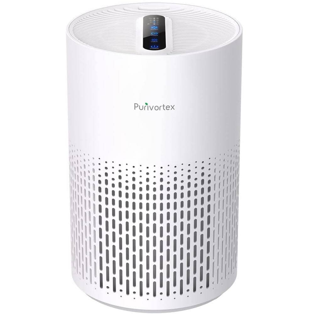 880 Sq. Ft. True HEPA Air Purifiers for A11ergies, Pollen, Smoke, Dusts, Pets Dander, Odor, Hair and Ozone Free in White price history on PriceWatchPro