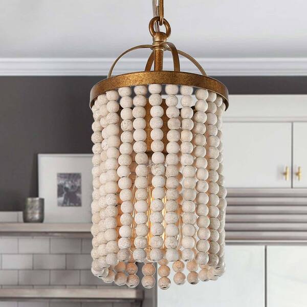 Cylinder Modern Elegant Hanging wooden chandelier lamp shade Pendant l