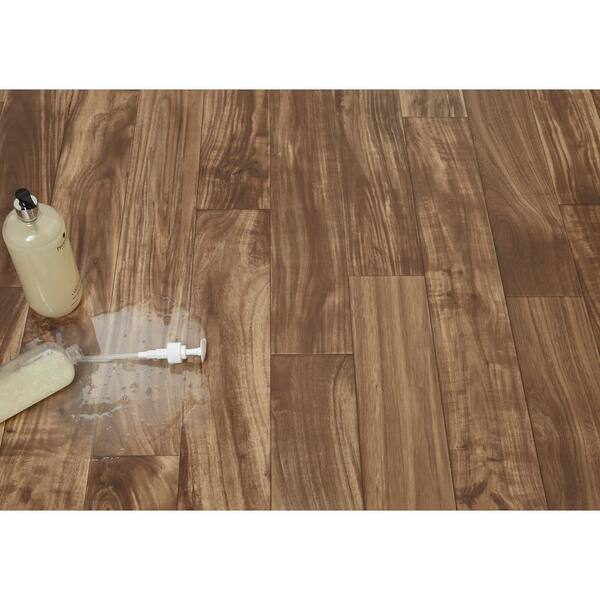 【Metytoyz ブラウンオーク：ラグナ・ゴアファング】約19.5センチ TrafficMaster Take Home Sample - Chocolate Brown Acacia Wood 10