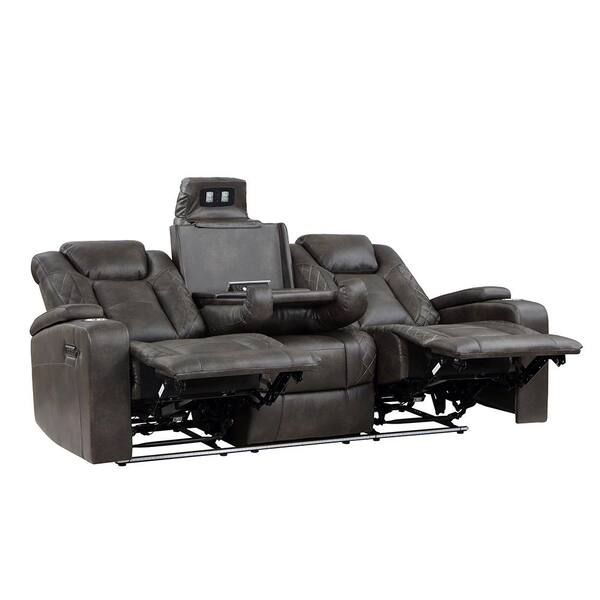 Hazenburg power reclining discount sofa