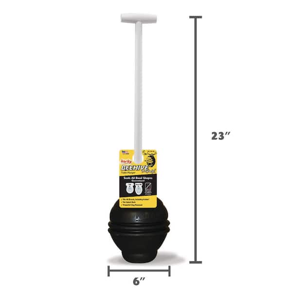 Korky Beehive Max Hideaway Plunger 97-3A - The Home Depot