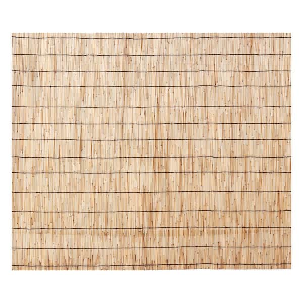 Natural Reed Fence, 3.3 ft. x 13.3 ft., for Outdoor Backyard Patio, Backyard Garden Decorative Fence Divider