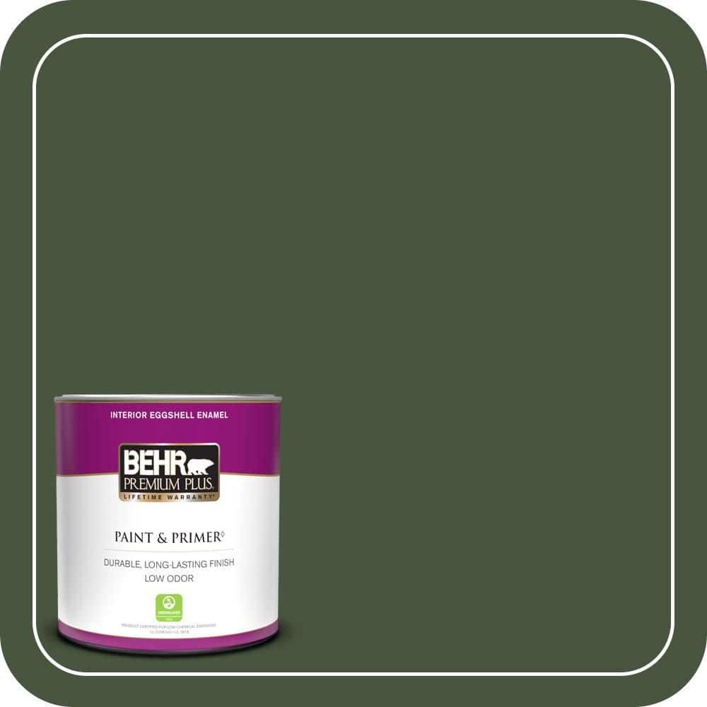 1 qt. #MQ6-49 Chard Eggshell Enamel Low Odor Interior Paint & Primer price history on PriceWatchPro