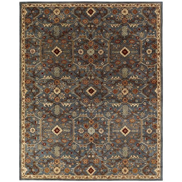 Slate Blue 6 ft. x 9 ft. Area Rug