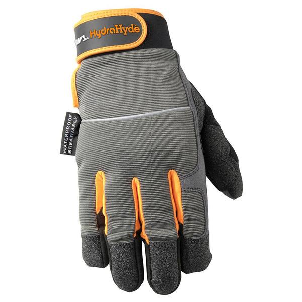 Wells Lamont Large HydraHyde Insulated Synthetic Leather Cold Weather Gloves