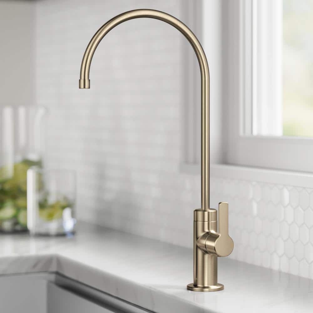 Antique Champagne Bronze Single Handle Water Filter Faucet