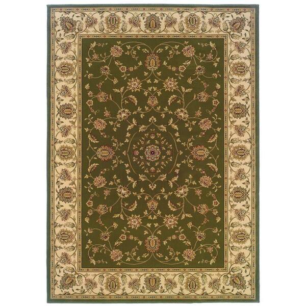Natco Kurdamir Rockland Green 5 ft. 3 in. x 7 ft. 7 in. Area Rug