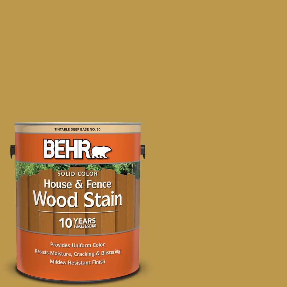 1 gal. #M320-6 Tangy Green Solid Color House and Fence Exterior Wood Stain