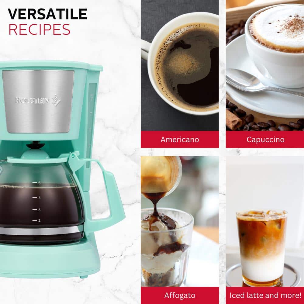 Everyday 5-Cup Mint Coffee Maker