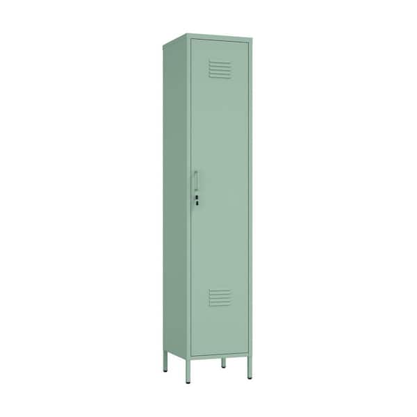 Manhattan Comfort Naomi 5-Adjustable Shelf Steel Single Locker