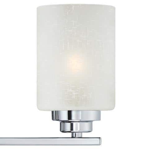 Westinghouse Hansen 3-Light Chrome Wall Fixture 63438B - The Home