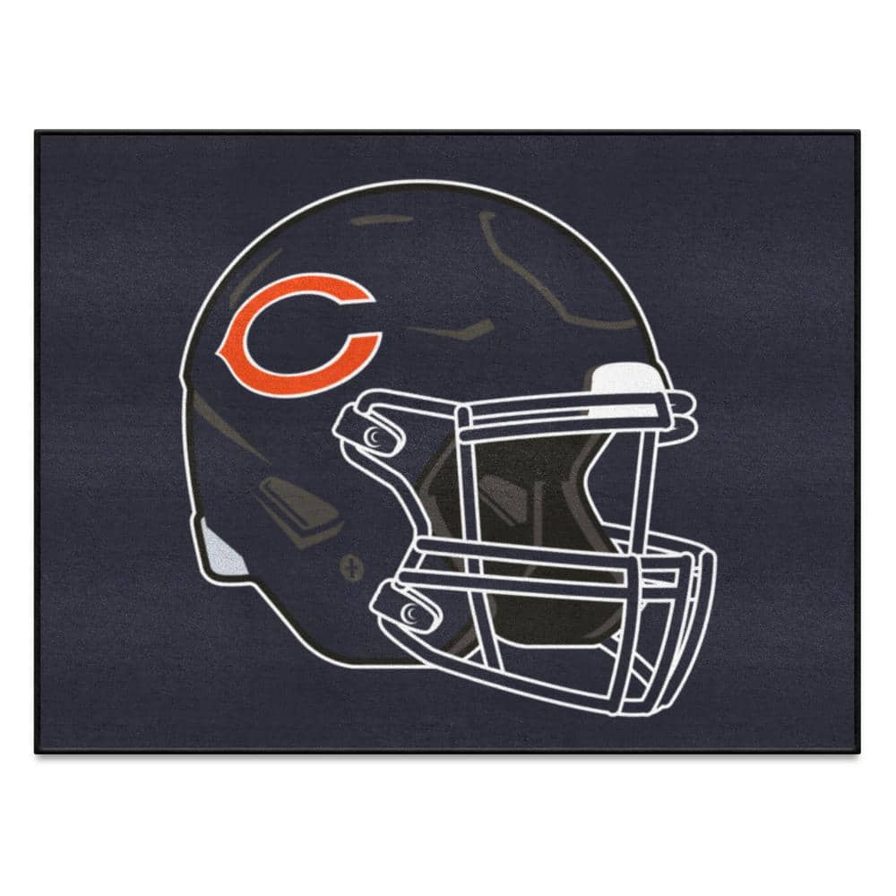 FANMATS NFL - Chicago Bears Helmet Rug - 34 in. x 42.5 in. 5709 - The Home  Depot