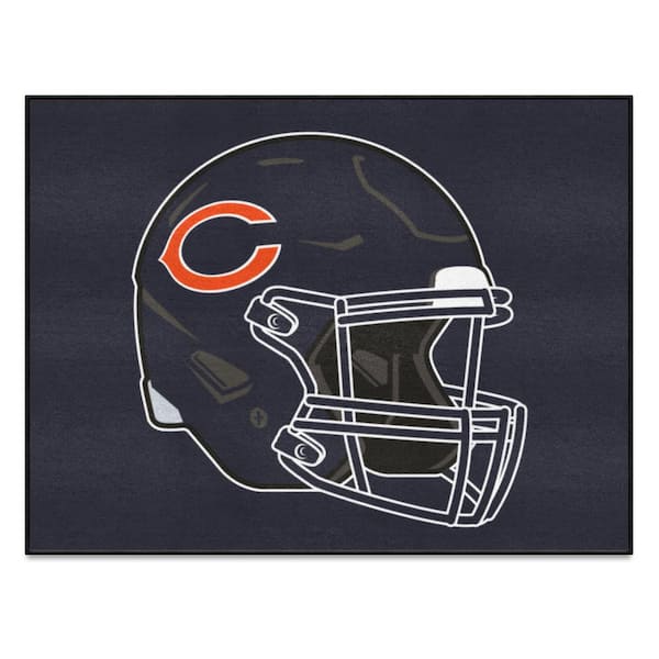 FANMATS NFL - Chicago Bears Helmet Rug - 34 in. x 42.5 in. 5709