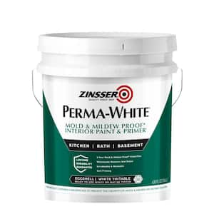 Perma-White 5 gal. Mold & Mildew-Proof Eggshell Interior Paint