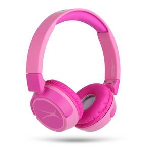 2 N 1 Pink Wireless Over the Head Headphone - Two Tone
