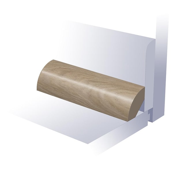 Selkirk Clear Lagoon 0.8 in. T x 0.8 in. W x 94 in. L Waterproof Quarter Round Moulding