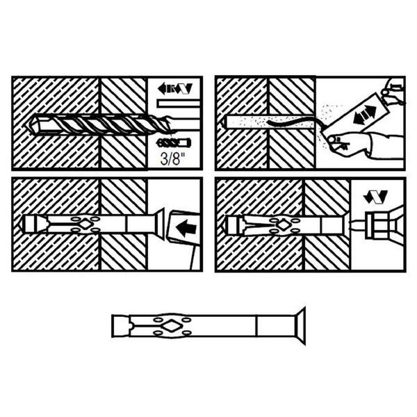 Hilti 1/2 in. x 4-1/2 in. HAS-E Threaded Steel Rods (20