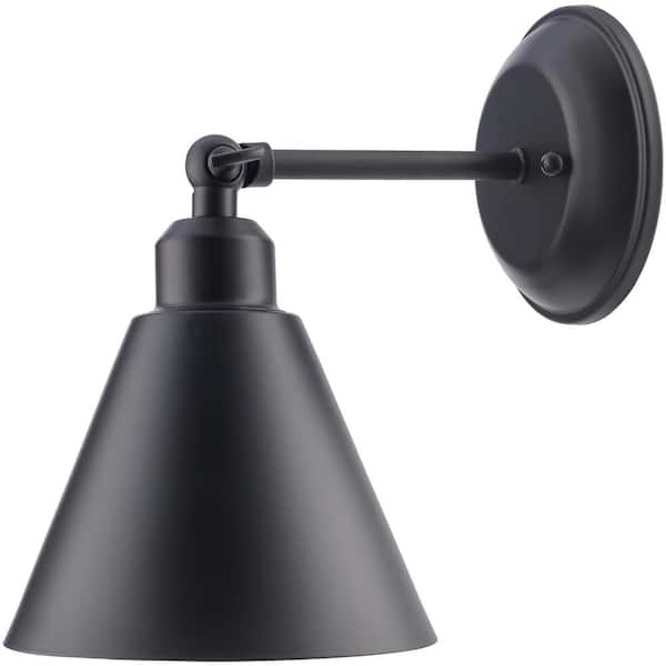 Gordy GDY-001 10 in. L x 6 in. W x 9 in. H  ,Black ,Wall Sconce