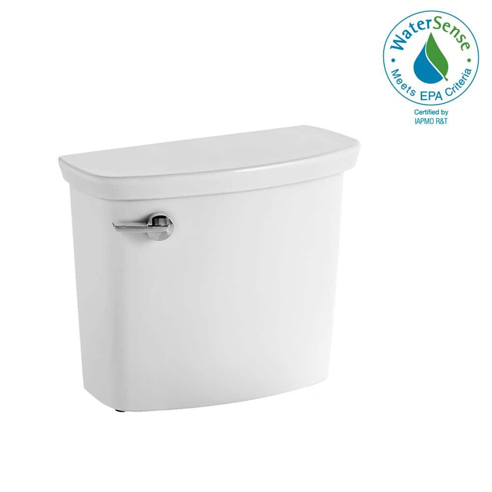 VorMax White High Efficiency Dual Flush Toilet Tank