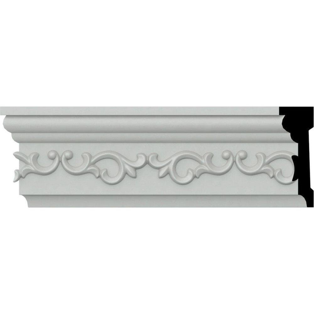 1-1/4 in. x 3-5/8 in. x 94-1/2 in. Polyurethane Versailles Chair Rail Moulding price history on PriceWatchPro
