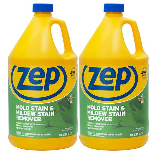 ZEP Mold Stain and Mildew Stain Remover 128 oz. (Case of 2)