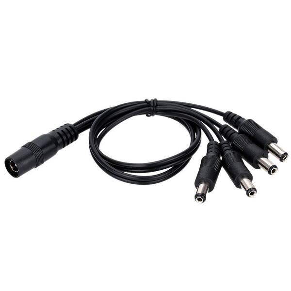 ZOSI 1 to 4 Power Splitter Adapter Cable for Security Camera SP-XC