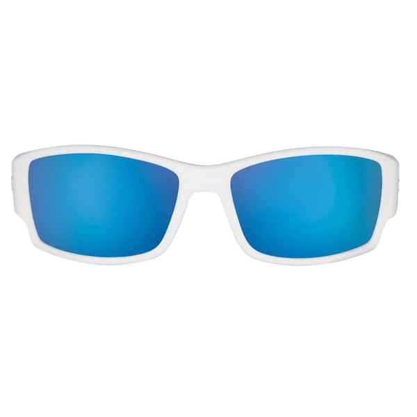 Captain America Aviator Sunglasses | Blue & Silver Mirror | DIFF Eyewear
