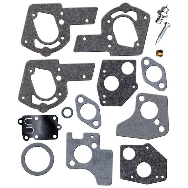 Briggs Stratton Carburetor Overhaul Kit For 3 5 Hp Horizontal Engines 495606 The Home Depot