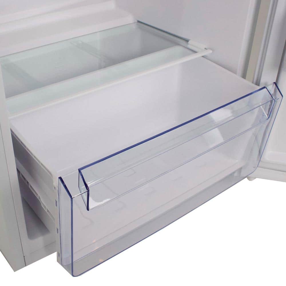 Compact 7.3 Cu. Ft White Energy Star Apartment Refrigerator