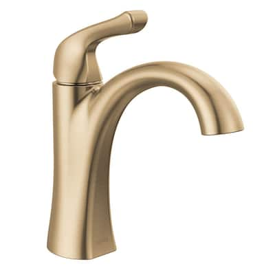 Delta Arvo 8 in. Widespread 2-Handle Bathroom Faucet in Champagne ...