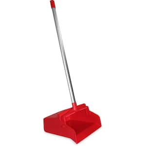 Sparta 30 in. Red Polypropylene Upright Dust Pan (6-Pack)