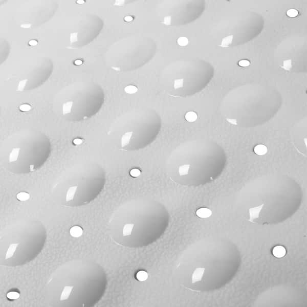 Winado Anti-Slip Gray 39 in. x 15 in. Plastic Bathtub Mat Bathroom Shower  151212545138 - The Home Depot