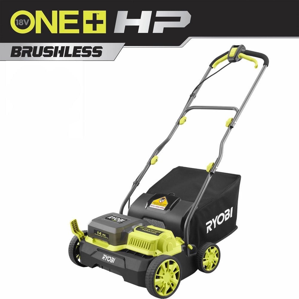 ONE+ HP 18V Brushless 14 in. Cordless Battery Dethatcher/Aerator (Tool Only) price history on PriceWatchPro