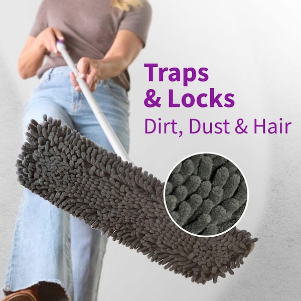 Rejuvenate PowerMax Multi-Surface Sweeper Flat Mop Kit, Includes 2