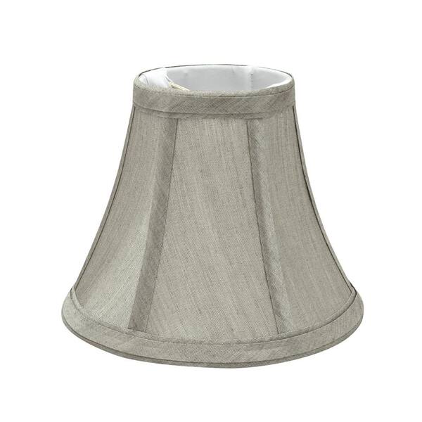 6 inch grey lampshade