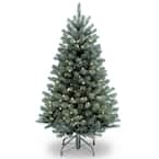 4.5 ft. North Valley Blue Spruce Artificial Christmas Tree with Clear Lights