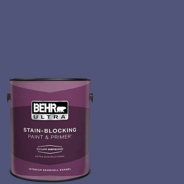 BEHR ULTRA 1 gal. #630D-7 Deep Orchid Extra Durable Eggshell Enamel Interior Paint & Primer