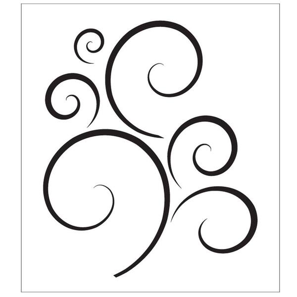 FolkArt Simply Scroll Painting Stencils