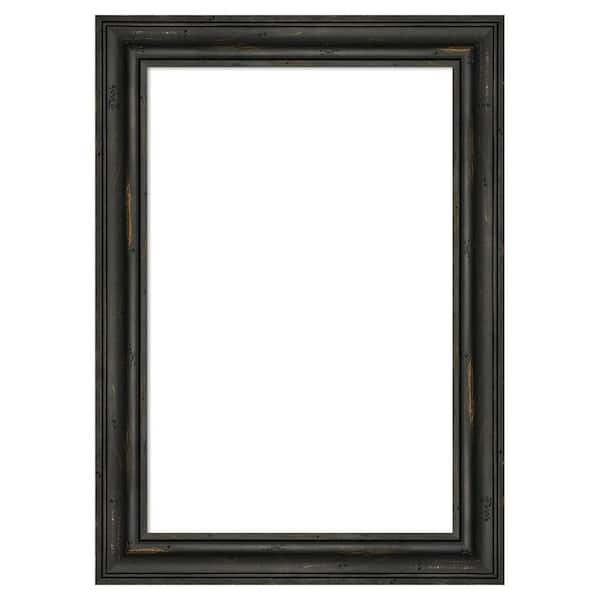 Rustic Pine Black Narrow 15 in. x 21 in. Wood Framed Dry Erase Magnetic Memo Board