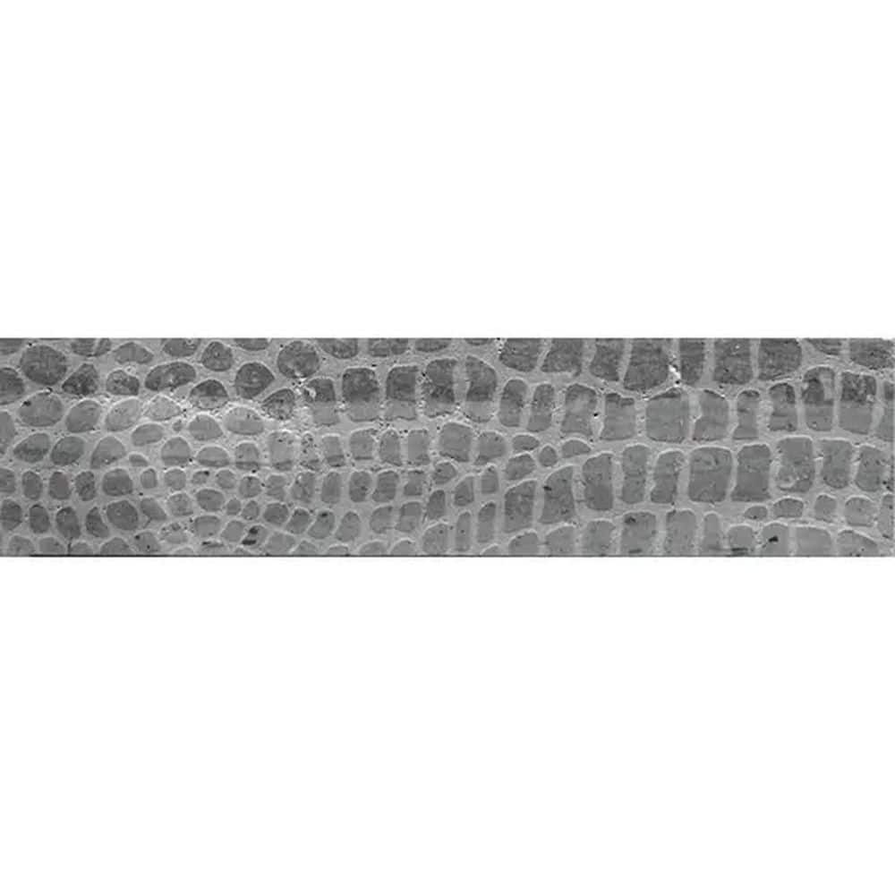 Artisana 3 x 6 in. Gray Textured Limestone Etched Reptille Elongated Subway Tile Sample price history on PriceWatchPro