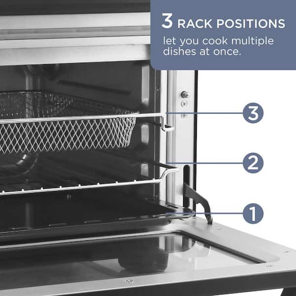 12L French Door Air Fryer Oven (Black) – Shop Elite Gourmet