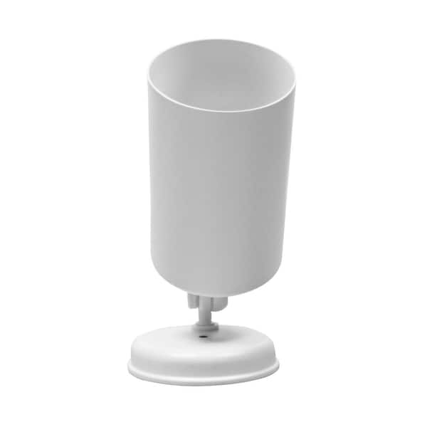 NICOR Single Bullet 75-Watt Black Outdoor Wall Lantern