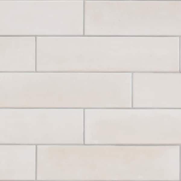 Daltile LuxeCraft Arteko Antique White 3 in. x 12 in. Glazed Ceramic Wall Tile (12 sq. ft./Case)