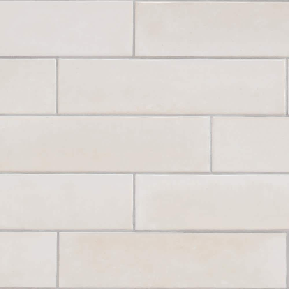 Marazzi LuxeCraft Arteko Antique White 3 in. x 12 in. Glazed Ceramic ...