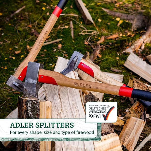 ADLER 31.5 in. Hickory Handle Long Splitter Axe 130.0H200B211