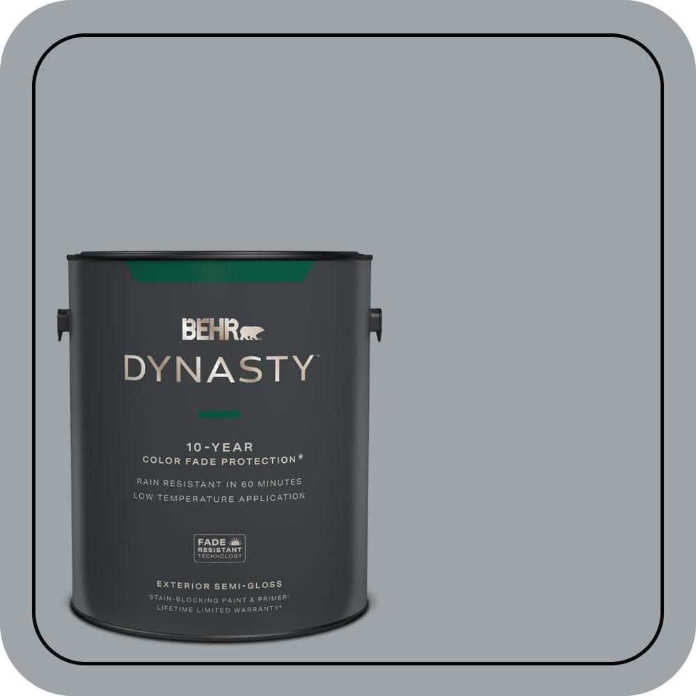 1 gal. #N510-4 Supernova Semi-Gloss Enamel Exterior Stain-Blocking Paint & Primer price history on PriceWatchPro