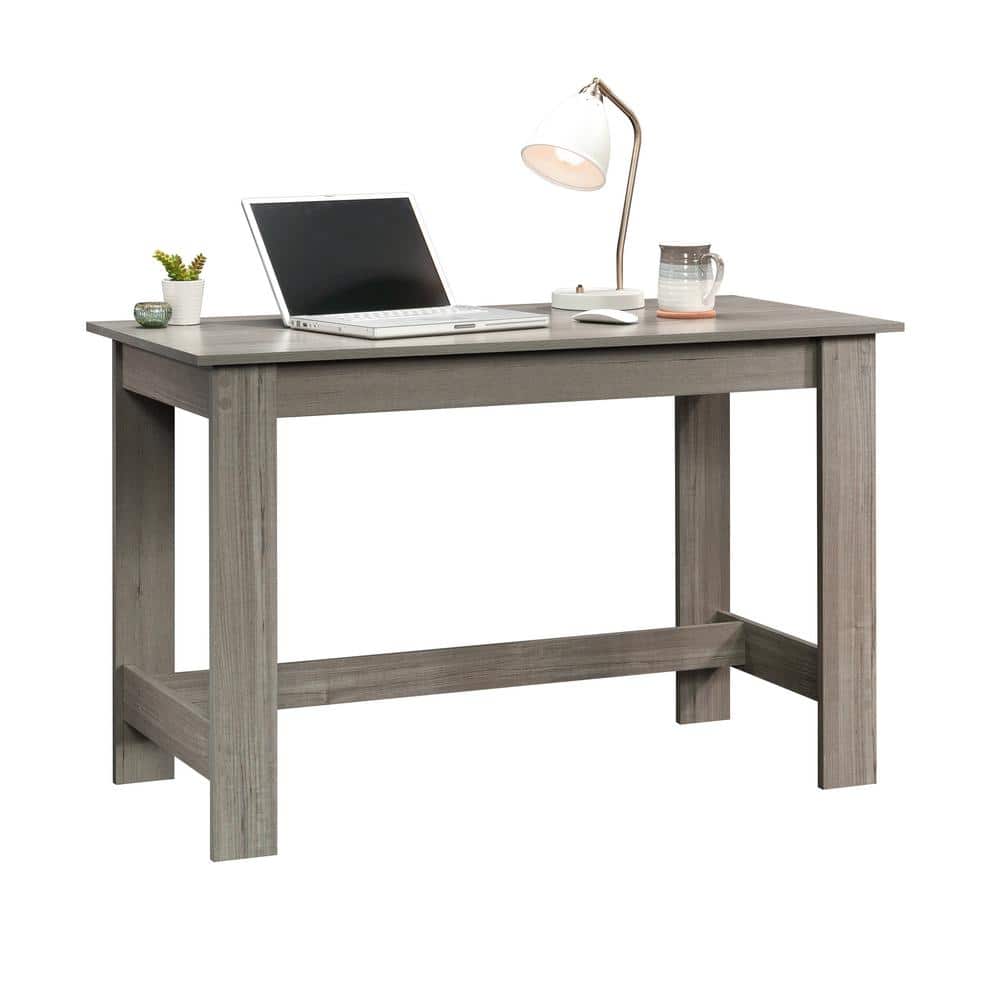 Silver Sycamore Wood Writing Desk with Drawer