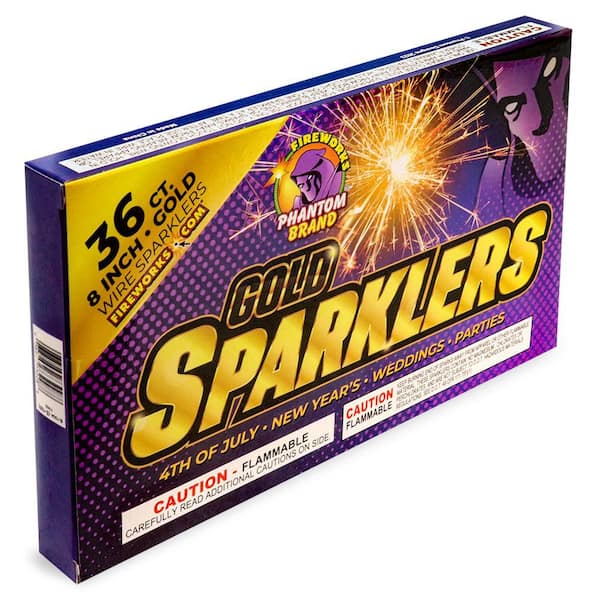 #8 Gold Sparkler